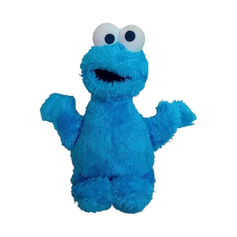 2013 Hasbro Sesame Street Cookie Monster Plushie Stuffed‎ Animal Muppet 10"